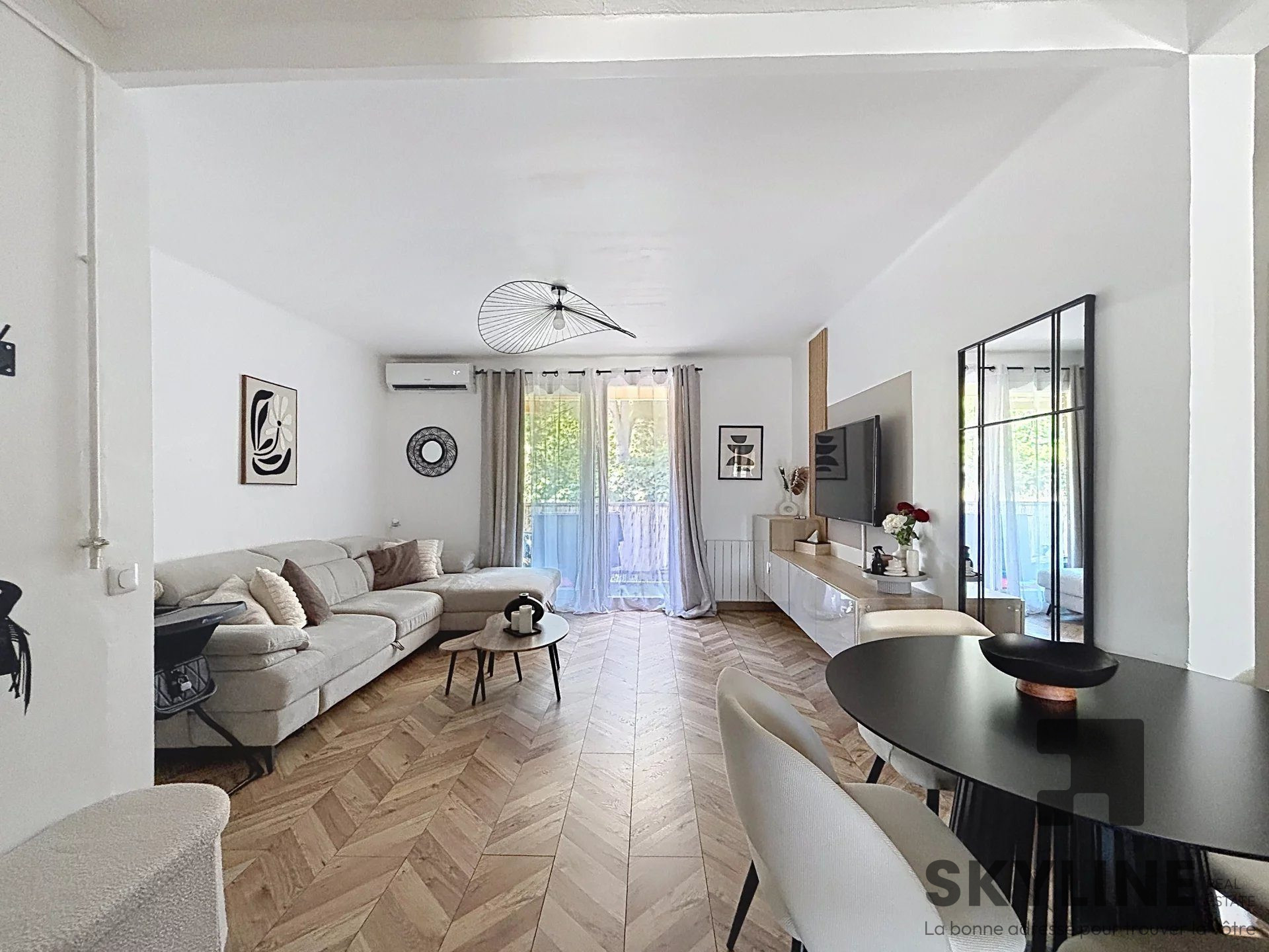 Appartement T3 – 60m2 – avec 2 extérieurs et parking